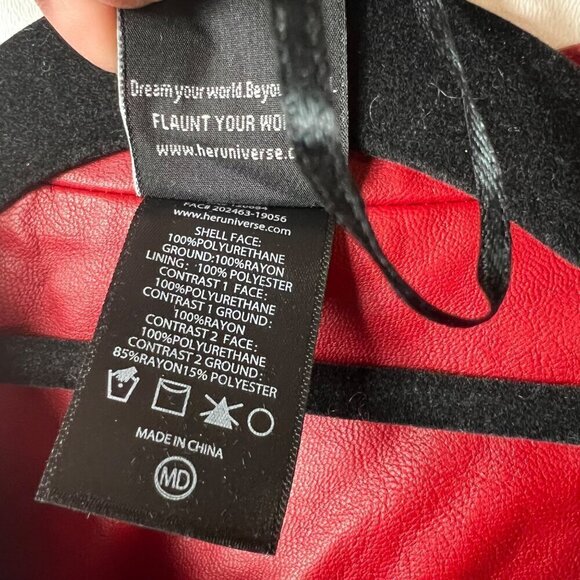 Her universe captain marvel zip up jacket women’s medium - Picture 5 of 9